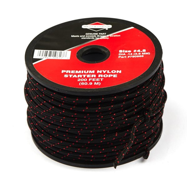 Briggs & Stratton #4-1/2 Starter Rope, 200 Ft 790966